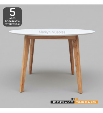 MESA RETRO REDONDA 110CM...