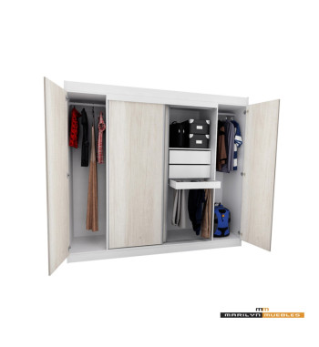 VESTIDOR 2 PUERTAS...