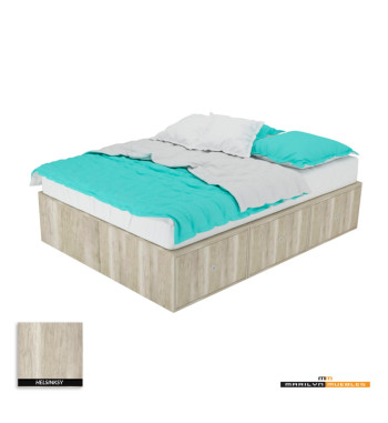 CAMA CON 6 CAJONES LINEA CUBO
