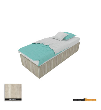 CAMA CON 3 CAJONES LINEA CUBO
